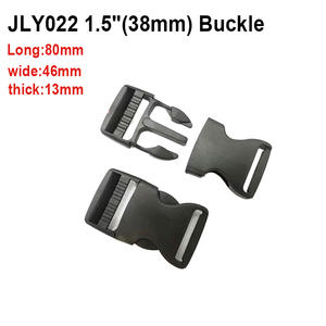 สายรัดกระเป๋าแบบปรับได้ ผลิตจากพลาสติกที่เป็นมิตรกับสิ่งแวดล้อม สีดำด้าน พร้อมหัวเข็มขัดปลดเร็ว ทนทาน กันน้ำ เหมาะสำหรับการใช้งานทางยุทธวิธี - Product Image 6