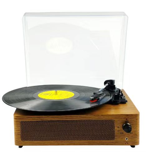 R 108 High-end Antique Gramophone Turntable Wooden Box Ruby Stylus Wireless Cd Solid Wooden Vintage Vinyl Record Player