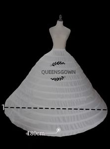 QUEENSGOWN Super grand 12 cerceaux <span class=keywords><strong>jupon</strong></span> haute qualité <span class=keywords><strong>jupon</strong></span> pour robe de bal robe de soirée 12 <span class=keywords><strong>cerceau</strong></span> personnalisé rouge <span class=keywords><strong>noir</strong></span> - Product Image 2