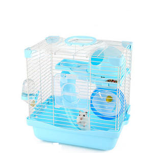 Gabbia per criceto di lusso a due piani a forma di castello a due scelte dotata di tutte le esigenze del criceto - Product Image 3