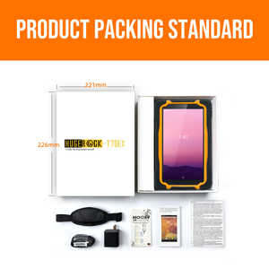 HUGEROCK T70EX Grosir ATEX <span class=keywords><strong>7</strong></span> inci 10000mAh Tahan Air Ip67 1000nit Dapat Dibaca di Bawah Sinar Matahari Pembaca Nfc Pemindai Tablet PC Android Tangguh - Product Image 5