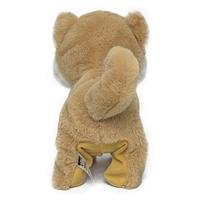 Nouveauté Corgi jouet en peluche pour chien assis jouet électronique pour chien marchant avec laisse animal en peluche jouet en peluche
