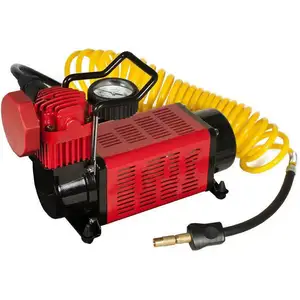 Pneumatico personalizzato di piccole dimensioni 12v montato su veicolo gonfiatore pneumatico portatile pompa compressore d'aria pompa