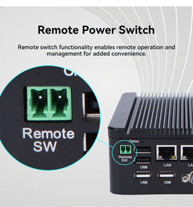 Endüstriyel Mini bilgisayar Intel BayTrail N2840 J1800 J1900 N95 N97 N100 N150 DDR3L HD-MI <span class=keywords><strong>VGA</strong></span> DP ekran kompakt tasarım Mini Pc - Product Image 3