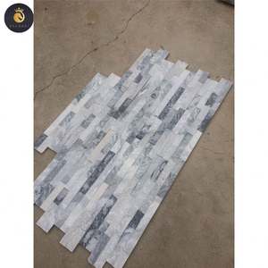 工場供給 グレー スレート景観石、格安石壁クラッディングベニヤ、装飾壁タイル 天然スレートカルチャーストーン - Product Image 3