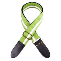 Chromacast Speed Series Leather Racing Strip Guitar Strap Stringed Instruments Parts & Accessories