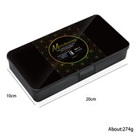 Nuevo 480 unids/caja Gel transparente X Media cubierta completa Ataúd de pato Extensión redonda cuadrada Prensa en las uñas Puntas de uñas de gel suave