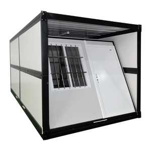 Casa Plegable, Contenedor Plegable, Casa Prefabricada Expandible Modelo FDH 20FT con Certificación ISO CE para Uso en Campamentos de Trabajadores - Product Image 1