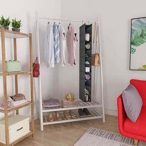 Organisateur de rangement pour chaussures suspendu à 10 compartiments pliables pour vestiaire ou armoire – Optimisez l'espace - Product Image 6