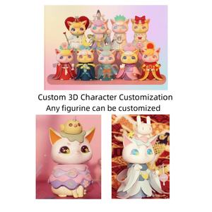 Menghu serie Profesional hecha a mano para coleccionable <span class=keywords><strong>Anime</strong></span> dibujos animados PVC figurita fantasía ciencia ficción caja decorativa de moda - Product Image 3