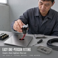 Accessoires de commande de puissance pour équipement de cuisine de marque WANHENG en gros – Bouton de démarrage à une touche pour cuisinière commerciale (flamme)
