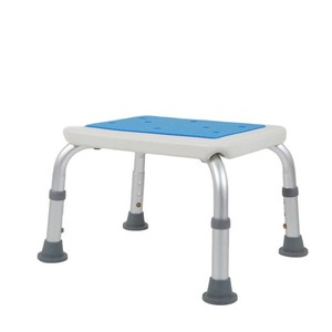 Factory direct sales: Square shower chair/<b>stool</b>, aluminum alloy <b>bathroom</b> <b>stool</b>/chair for the elderly and pregnant women. - Product Image 3