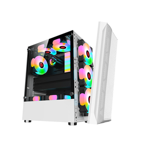 OEM de fábrica ATX de <span class=keywords><strong>Torre</strong></span> completa <span class=keywords><strong>carcasa</strong></span> de acero de la computadora de vidrio templado de PC - Product Image 5