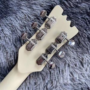 Custom 1965 <span class=keywords><strong>Ventures</strong></span> Johnny Ramone Mark II กีตาร์ไฟฟ้าสีขาวจุดคอเล็ก - Product Image 3