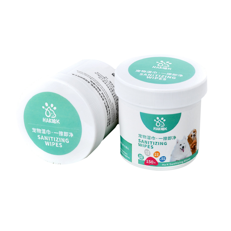 Оптовая продажа с фабрики, натуральные салфетки для домашних животных, 150 дополнительных штук, высококачественные и доступные салфетки для чистки ушей для собак и кошек