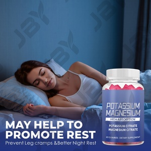 Gomitas de <span class=keywords><strong>Potasio</strong></span> <span class=keywords><strong>y</strong></span> <span class=keywords><strong>Magnesio</strong></span> JBY, Venta al por Mayor de Fábrica, Sin Azúcar, Calmantes <span class=keywords><strong>para</strong></span> Dormir <span class=keywords><strong>y</strong></span> <span class=keywords><strong>para</strong></span> los Músculos - Product Image 2