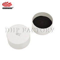 Cylinder Shape Small Giftbox Cardboard Cute Unique Gifts Rings Wedding Round Jewelry Box Small Giftbox with Ribbon