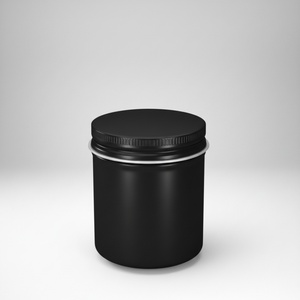 Envase de Aluminio de 60 ml para Perfume o Cosméticos, Lata Redonda Metálica de 2 oz con Tapa de Rosca, 60 g, con Tapas para Serigrafía - Product Image 1