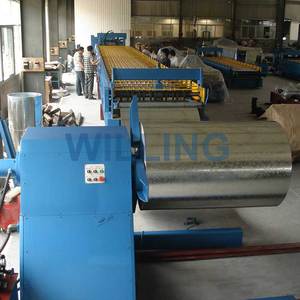 Sàn thép cuộn hình thành các thành phần cốt lõi của máy bao gồm động cơ và hộp số tường gạch hình thành công cụ - Product Image 6