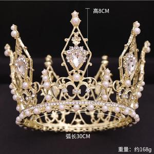 Couronne de diadème de mariée argent, style rétro, diadème de mariée, mariage, <span class=keywords><strong>demoiselle</strong></span> <span class=keywords><strong>d</strong></span>'<span class=keywords><strong>honneur</strong></span>, en cristal, HA-451 - Product Image 5