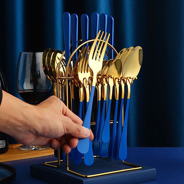 Selling Stainless Steel 24-Piece Cutlery Gift Box Set
