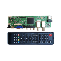 Carte mère universelle pour téléviseur LED DVB-T DVB-S ZS.S663.A01R00, numérique, 14-32 pouces, circuit imprimé LED, provenant de l'usine de cartes mères LED pour téléviseurs