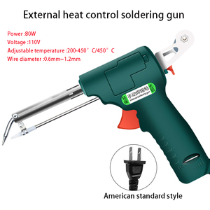 <span class=keywords><strong>Pistola</strong></span> <span class=keywords><strong>de</strong></span> Soldar con Control <span class=keywords><strong>de</strong></span> <span class=keywords><strong>Calor</strong></span> Externo <span class=keywords><strong>de</strong></span> 220V/110V 60W/80W, Opciones <span class=keywords><strong>de</strong></span> Enchufe Estadounidense/Europeo/Chino - Product Image 5