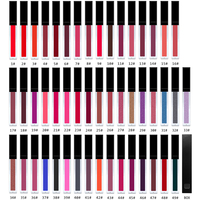Cosmétiques de maquillage minéral à marque privée, nouveau design, luxe, végan, sans cruauté, longue tenue, imperméable, gloss à lèvres liquide mat