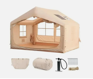 Оптовая продажа, водонепроницаемые и теплые туристические портативные надувные палатки, 7,5, вместимость для 4-6 человек - Product Image 5