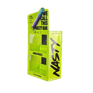 Présentoirs de Comptoir en Carton Texturé Acrylique à 2 Niveaux pour Cartouches et Atomiseurs, Écologiques et Personnalisables - Product Image 6