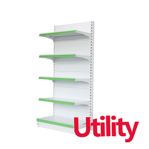 Süpermarket gandol rafı süpermarket vitrin rafı süpermarket rafı çift/tek taraflı metalik - Product Image 2