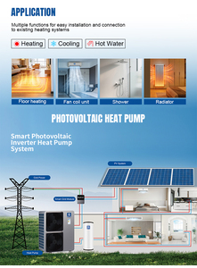 Pompe à chaleur photovoltaïque Nulite R32 3 en 1, solaire PV, WiFi, RS485, chauffage, refroidissement, chauffe-eau DHW, pompe à chaleur, Heat Pump2 - Product Image 4