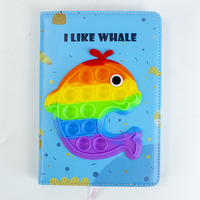 Carnets — carnet de notes avec logo personnalisé, joli ordinateur, portable au toucher doux, kawaii pop it, pour les filles, nouvelle collection