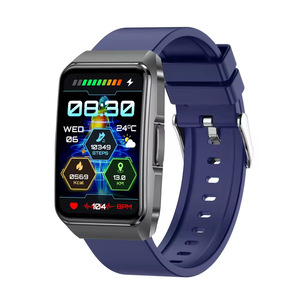 Montre connectée Android avec écran TFT, appels, réponse aux appels, surveillance de la pression artérielle, ECG, température corporelle, suivi de la santé, tracker de fitness, unisexe - Product Image 1