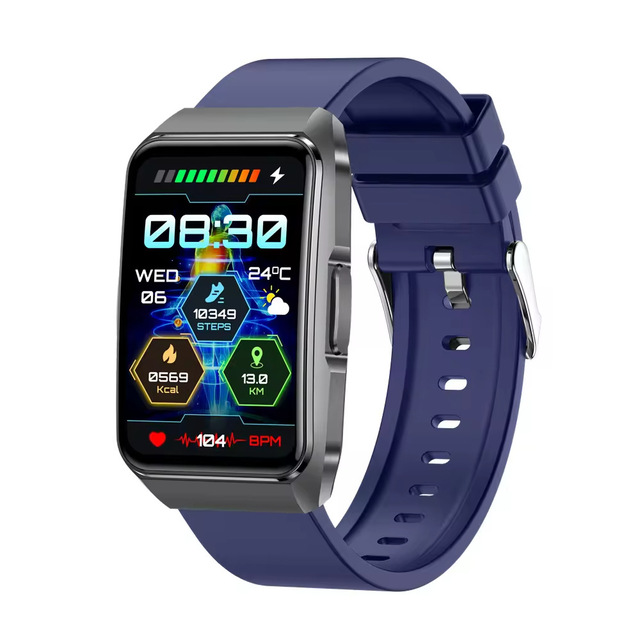 TFT Screen Android Smartwatch Calling Answer Call Blood Pressure ECG Body Temperature Health Monitoring Fitness Tracker Unisex