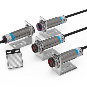 M18 series photoelectric <b>switch</b> 10-30v dc 3-<b>wire</b> NPN unlimited <b>control</b> laser diffuse reflection optical proximity sensor <b>switch</b> - Product Image 6