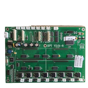 Placa base para impresora 3208L Infinity <span class=keywords><strong>SPT</strong></span> V2.01-8, placa base IO para FY-3208L, 8 cabezales, spt510, 35pl - Product Image 1
