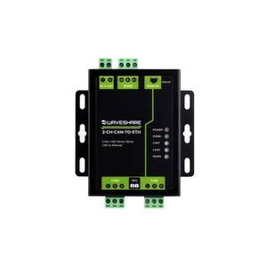 Double serveur CAN vers Ethernet de qualité industrielle avec deux ports CAN + RS485 + Ethernet - Product Image 3