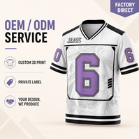 Maillot de sport imprimé en 3D pour hommes, col en V, séchage rapide, polyester, streetwear, numéro personnalisé