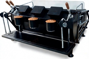 Máquina <span class=keywords><strong>de</strong></span> Café Industrial Retro <span class=keywords><strong>de</strong></span> 5KW, Estilo Punk, <span class=keywords><strong>de</strong></span> Acero Inoxidable, para Cafeterías Comerciales y Hoteles <span class=keywords><strong>de</strong></span> 5 Estrellas, con Tres Cabezales y Calderas <span class=keywords><strong>de</strong></span> 1L*3+12L - Product Image 5