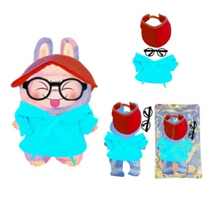 Vêtements uniquement, poupée en vinyle de 17 cm, vêtements en peluche, vêtements mignons pour bébés, vêtements pour poupées et accessoires, ensembles de vêtements, vêtements de poupée de dessin animé - Product Image 1