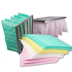 Dtaf Nhà cung cấp bụi Bộ sưu tập lọc vừa túi lọc F5 F6 F7 <span class=keywords><strong>F8</strong></span> F9 tổng hợp <span class=keywords><strong>Pocket</strong></span> HVAC Túi bộ lọc không khí - Product Image 2