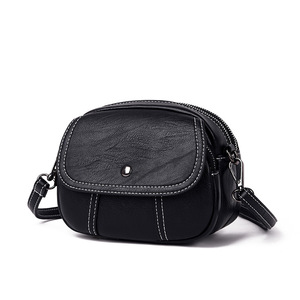 Fashion <b>Small</b> Messenger Leather Crossbody Bag Soft <b>Small</b> Pu Leather for Ladies Women's Shoulder Bags - Product Image 1