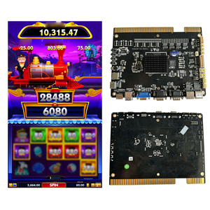 เครื่องเล่นวิดีโอเกมหยอดเหรียญภาษาอังกฤษ LUCK Arcade Skill Game รองรับผู้เล่นหลายคน เชื่อมต่อผ่าน USB ใช้ไฟ 110-240V เหมาะสำหรับสวนสนุก - Product Image 4