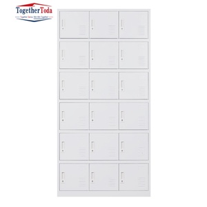 Armoire de classement ignifuge en acier écologique à 18 portes Together Toda Modern pour la maison, le bureau, l'école, la salle de sport et l'usage commercial - Product Image 2