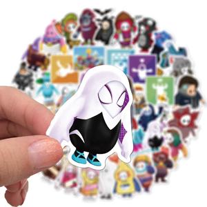 50 pièces parodie drôle automne gars nouveau <span class=keywords><strong>jeu</strong></span> autocollant étiquette pour garçon enfants Promotion cadeau bricolage ordinateur portable bagages bricolage autocollants - Product Image 4