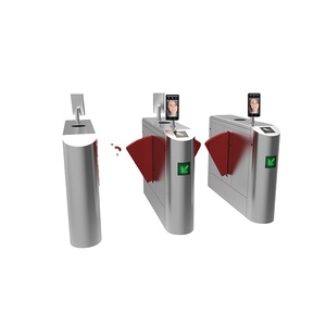 Hot bán tự động kiểm soát truy cập <span class=keywords><strong>Swing</strong></span> rào cản Tốc độ nhanh một động cơ cánh cổng turnstile với đầu đọc thẻ - Product Image 2
