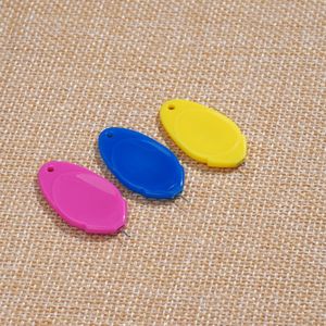 เครื่องมือเย็บผ้าแบบพกพาอะคริลิคสำหรับทำเครื่องประดับ DIY สีฟ้าสีเขียวสีแดงสีม่วงแดงสีเหลือง - Product Image 4