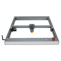 Machine de gravure et de découpe laser de bureau 400x400mm 10W 20W 40W en plastique ABS, feutre, cuir, bambou, silicone, bois, MDF