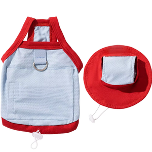 Rompi anjing Ice Silk, pakaian anjing musim panas, rompi pelindung matahari, pakaian hewan peliharaan bersirkulasi grosir, pakaian kucing pendingin untuk cuaca panas - Product Image 6